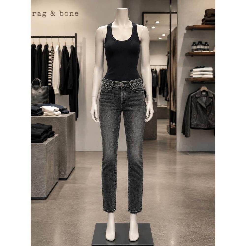 Rag & Bone Cate Mid-Rise Skinny Jeans  Size 27